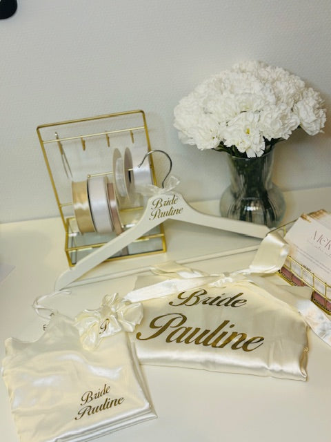 Peignoir satiné
