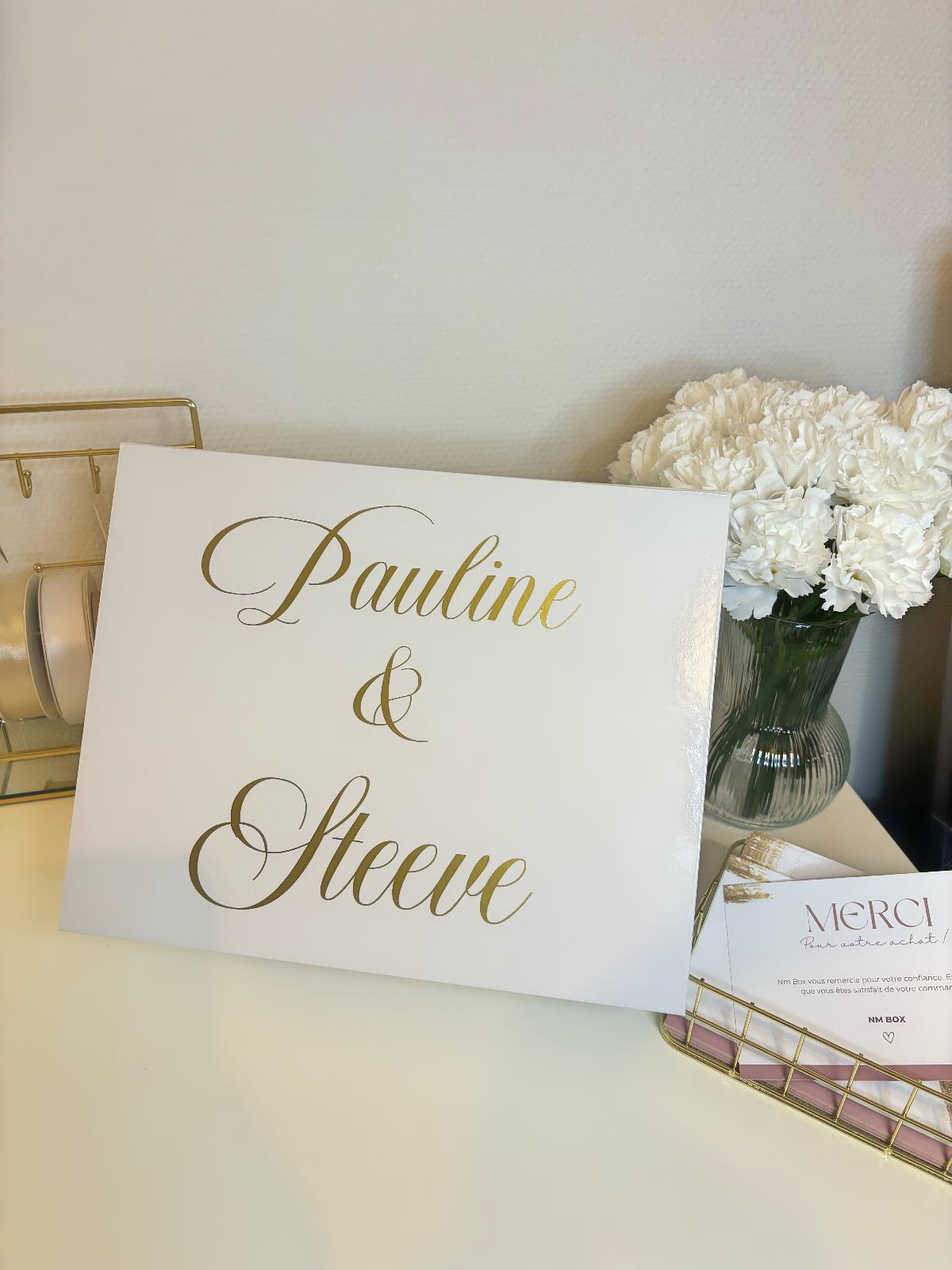 Boîte blanche Luxury aimantée personnalisée vide
